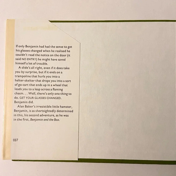 Vintage 1978 Benjamin Bounces Back  by Alan Baker Book HC DJ - Picture 5 of 16